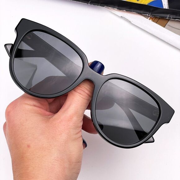 GUCCI GG0960SA 002 Sunglasses Black GreyWomen